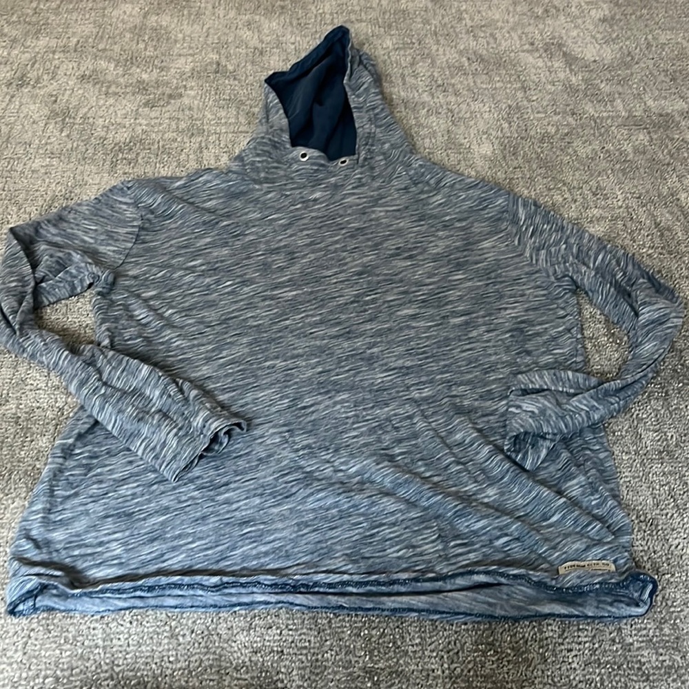 Men’s long sleeve with a hood